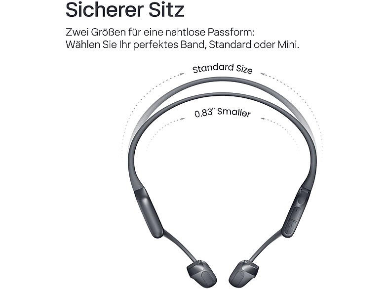 Shokz OpenRun Pro 2, Open-ear Bluetooth Kopfhörer, Schwarz — Foto 2 von 5