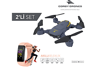 CORBY CX014 Smart Drone + Akıllı Bileklik_0