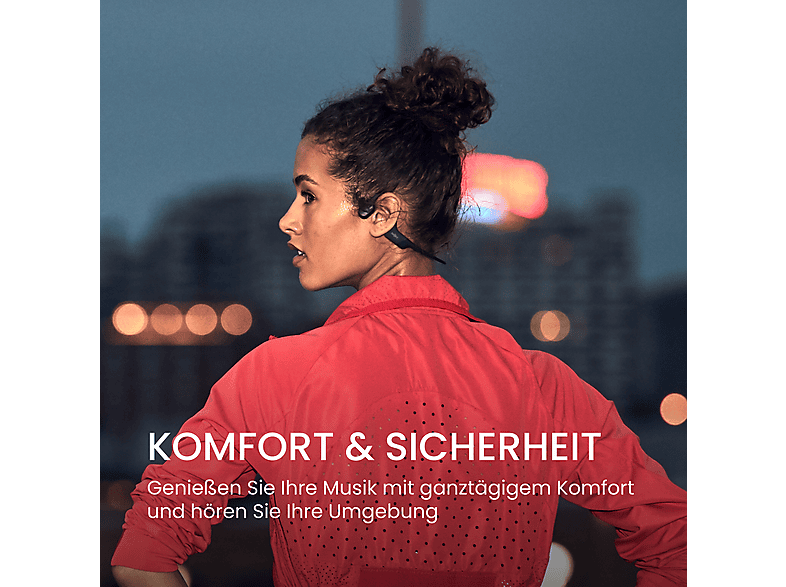 Shokz OpenRun USB-C, Open-ear Bluetooth Kopfhörer, Schwarz — Foto 3 von 5