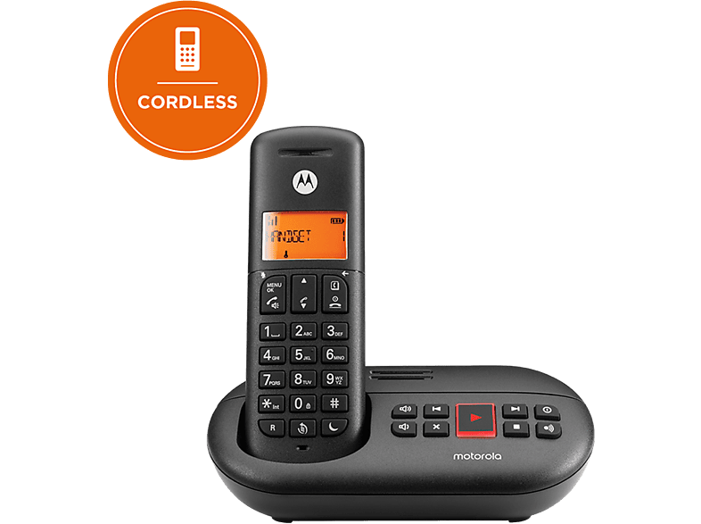 Motorola Vaste Telefoon E211 Mono Dect + Antwoordapparaat