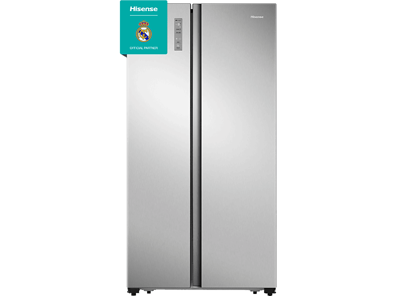 Hisense RS677N4ACC, No Frost, 178,6 cm, 519 l, Multi-Air Flow, Inverter, Inox