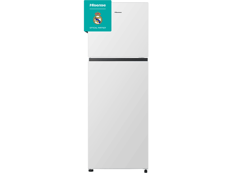 REACONDICIONADO Seminuevo Muy bueno Frigorífico dos puertas - Hisense RT422N4AWE, No frost, 169.6 cm, 325 l, Tecnología inverter, Blanco