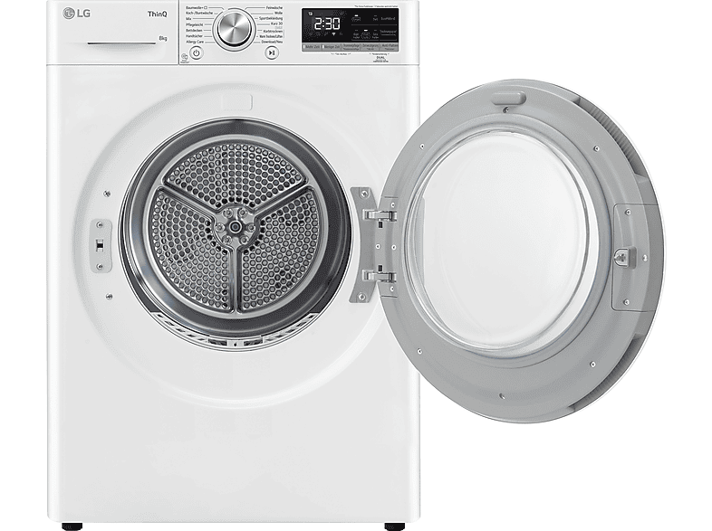 LG RT80V9C Trockner Vivace (8 kg, Weiß)