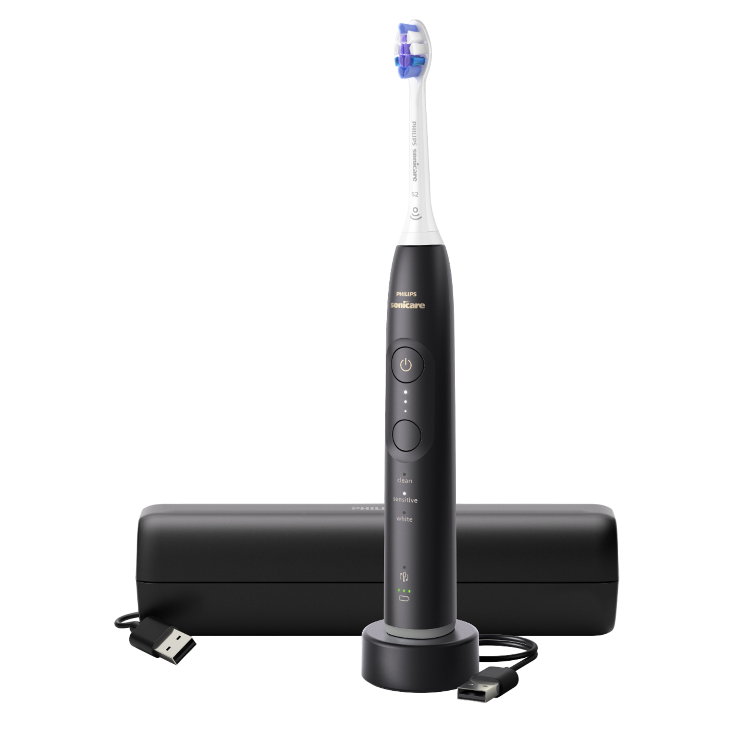 Philips Sonicare 6500 Series Hx7411/02 Elektrische Tandenborstel Zwart afbeelding