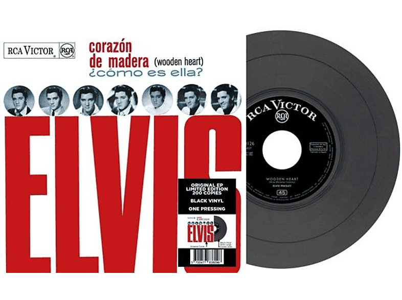Culture Factory Elvis Presley - Corazon De Madera (espagne) Lp
