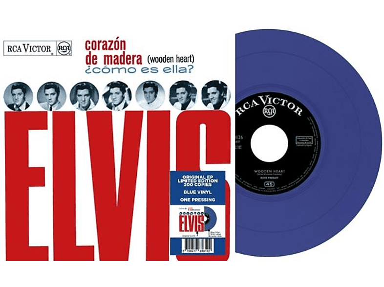 Elvis Presley Corazon De Madera Vinyl LP