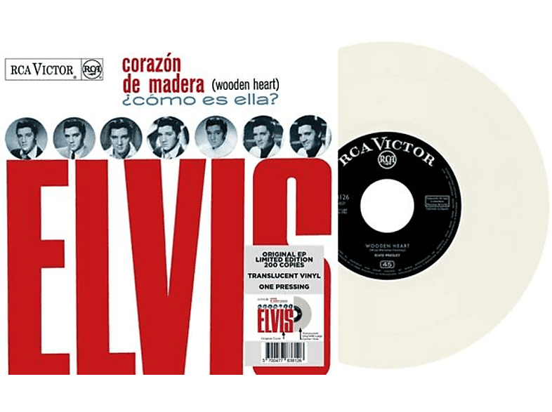 Elvis Presley Corazon De Madera Vinyl LP