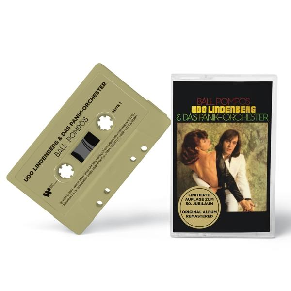 Udo Lindenberg Kassette, Albumcover sichtbar, weißer Hintergrund.