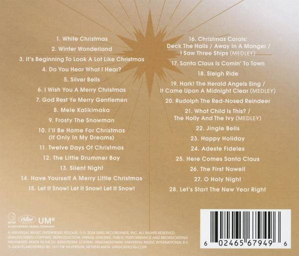 CD-Album-Rückseite mit Titelliste und Urheberrechtsinformationen.