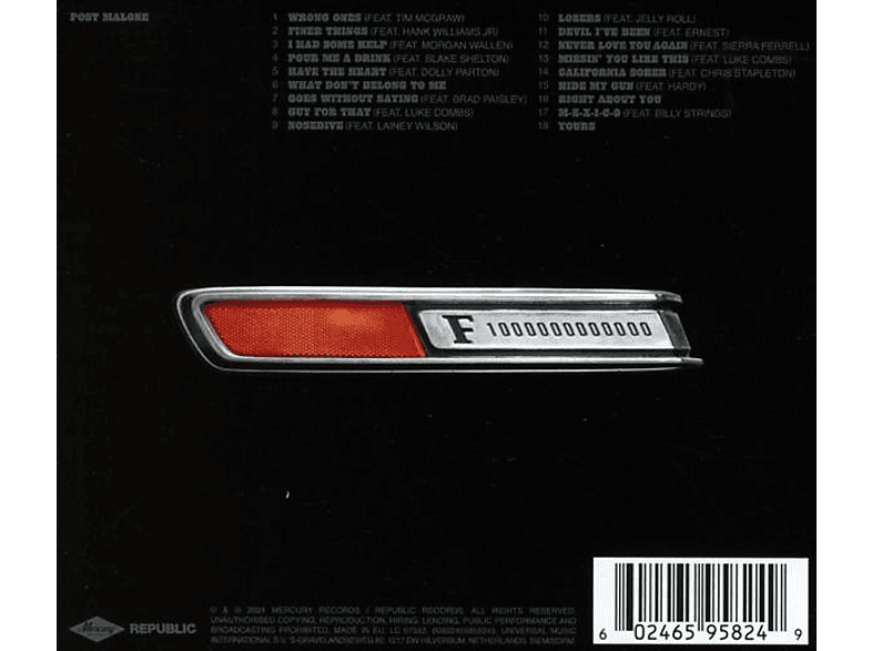 Thumbnail - Post Malone - F-1 Trillion (CD)