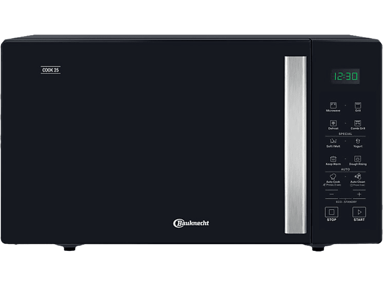 BAUKNECHT MW 253 B CH, Mikrowelle mit Grillfunktion (900 W, Grillfunktion)