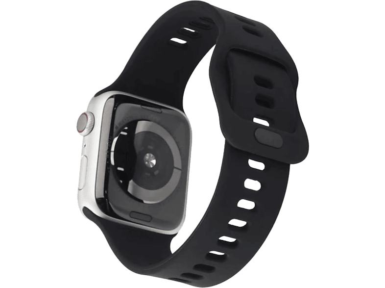 PIILI Apple Watch Gaia Silikon Kayış Siyah_0