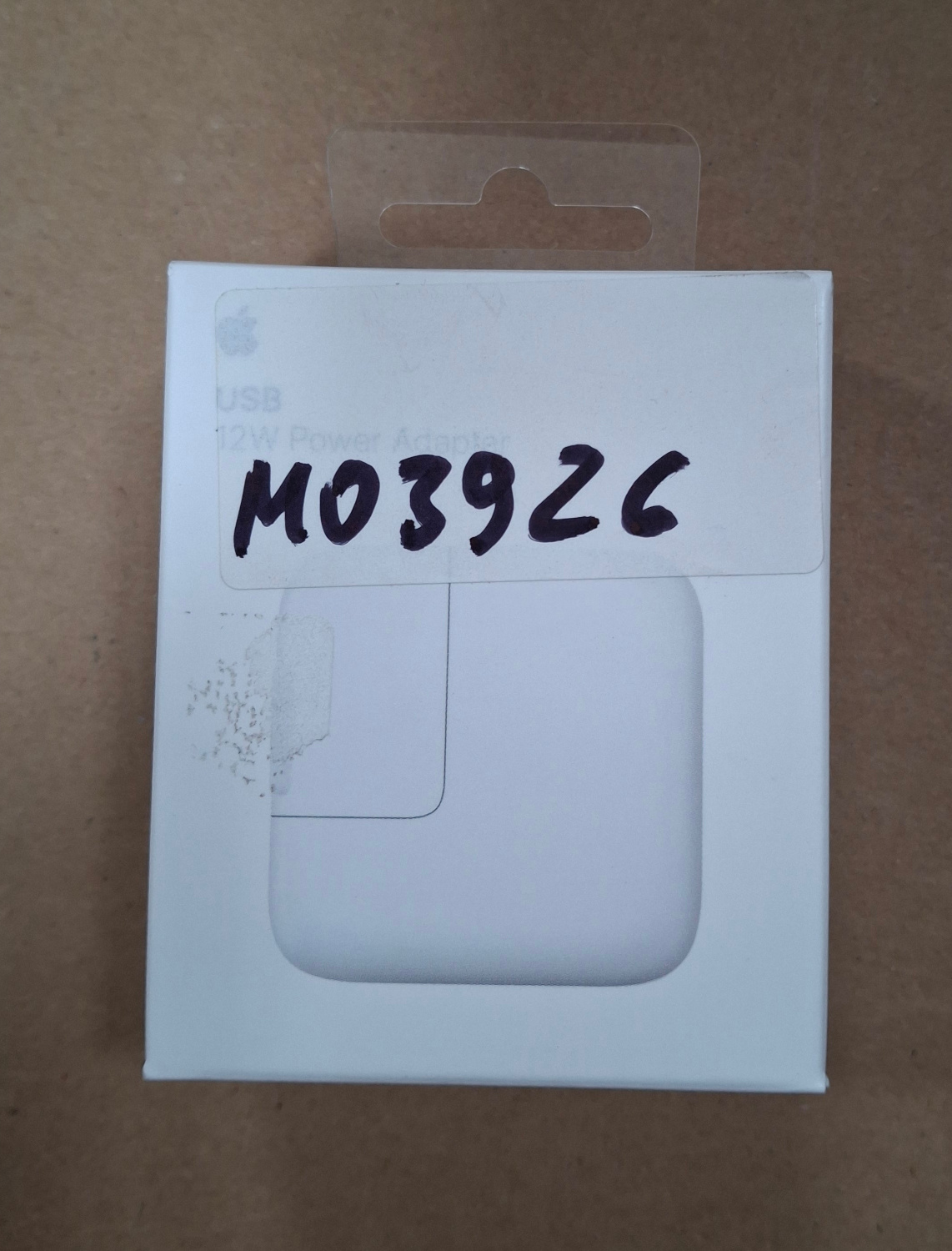 OUTLET - Zasilacz (ładowarka) USB APPLE o mocy 12W MGN03ZM/A