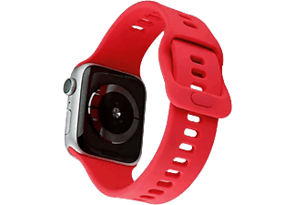 PIILI Apple Watch Gaia Silikon Kayış Kırmızı