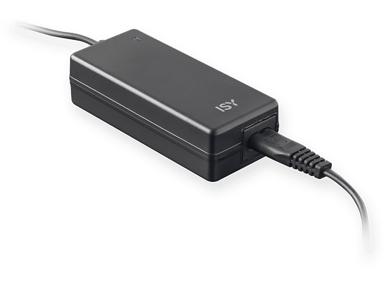 ISY IAC-1103-1 Notebook Netzteil Universal 65 W, Schwarz