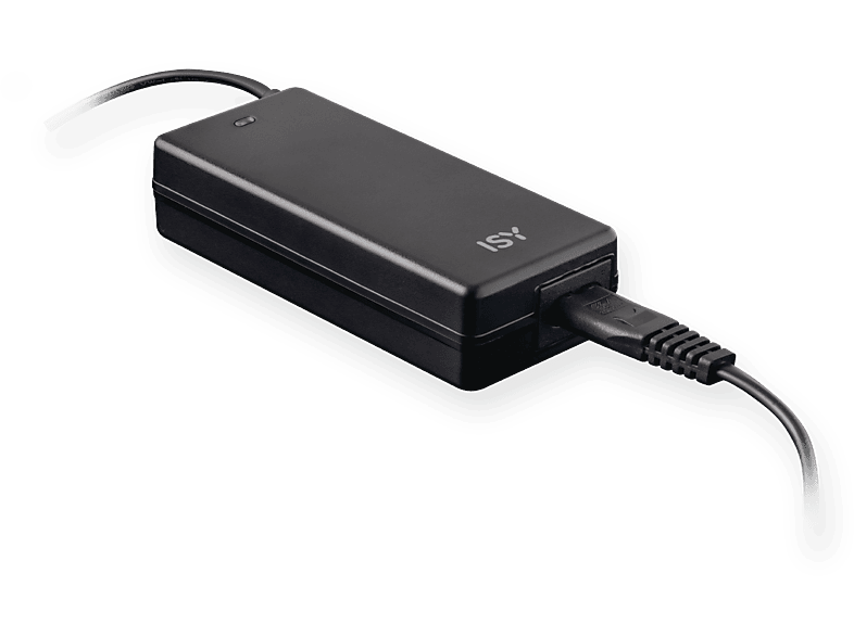 ISY IAC-4501 Notebook Netzteil Universal 45 W, Schwarz