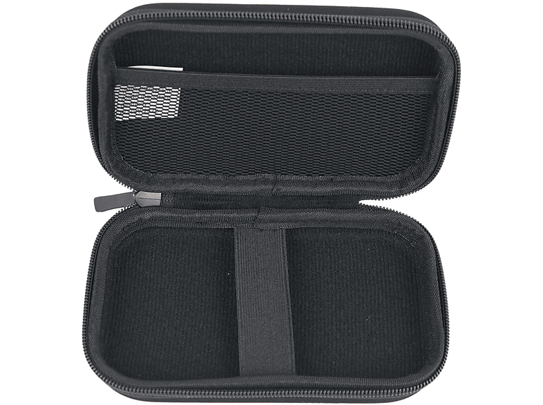 ISY IDB-2200-1 Hartschalen Hülle für externe Festplatten, recyceltes Pet, Schwarz; RPET Hartschalen Hülle für externe Festplatten — Foto 2 von 2