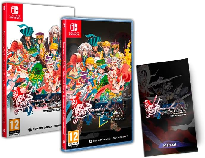 Romancing SaGa (Nintendo Switch) 海外輸入 Nintendo Switch Romancing SaGa: Minstrel Song | Remastered