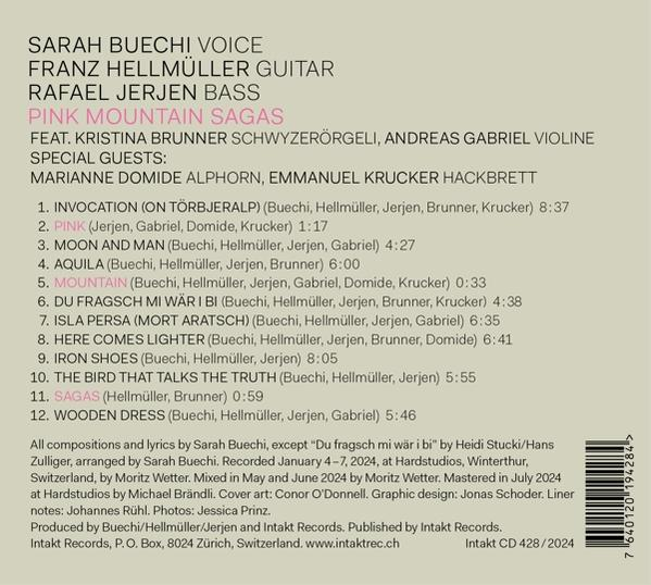 Buechi - Hellmüller - Jerjen - Pink Mountain Sagas  - (CD)