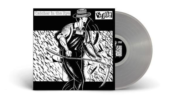 Album borító: Fekete-fehér illusztráció egy kaszával rendelkező férfiról. Ezüst színű bakelit.