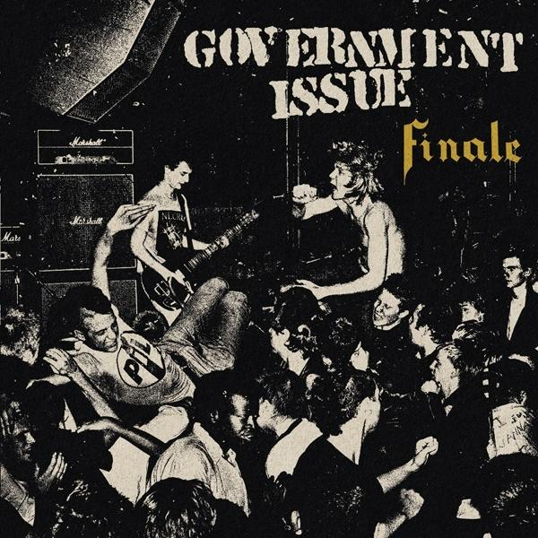 A Government Issue együttes album borítója. Egy élő előadás jelenetét mutatja közönséggel és a zenekar tagjaival.