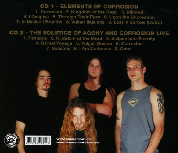 Albumcover einer Band mit vier Mitgliedern. Bandname und Songtitel sind auf der Rückseite gelistet.