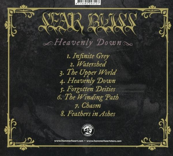Albumcover mit dem Bandnamen Fear Fall und Songtiteln.