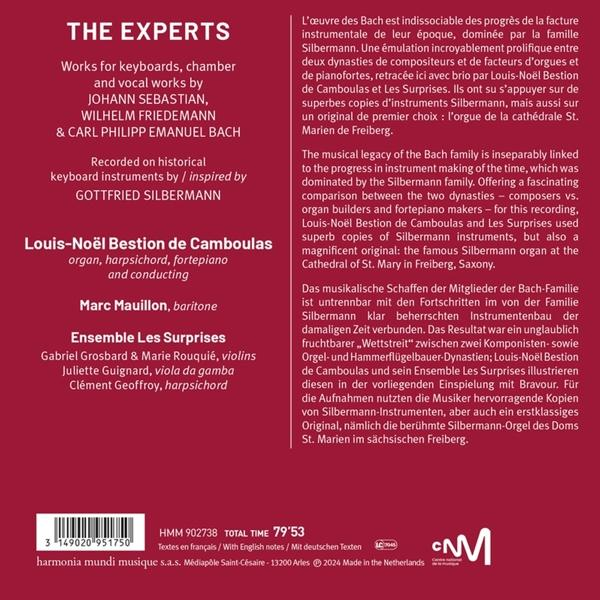 CD-Cover: Text auf Französisch und Deutsch. Zeigt einen Mann im Anzug und ein Musikinstrument.