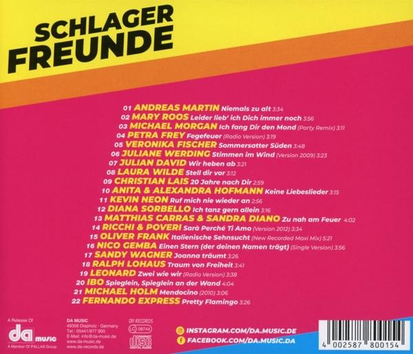 Rückseite eines CD-Covers mit Songtiteln und Text.