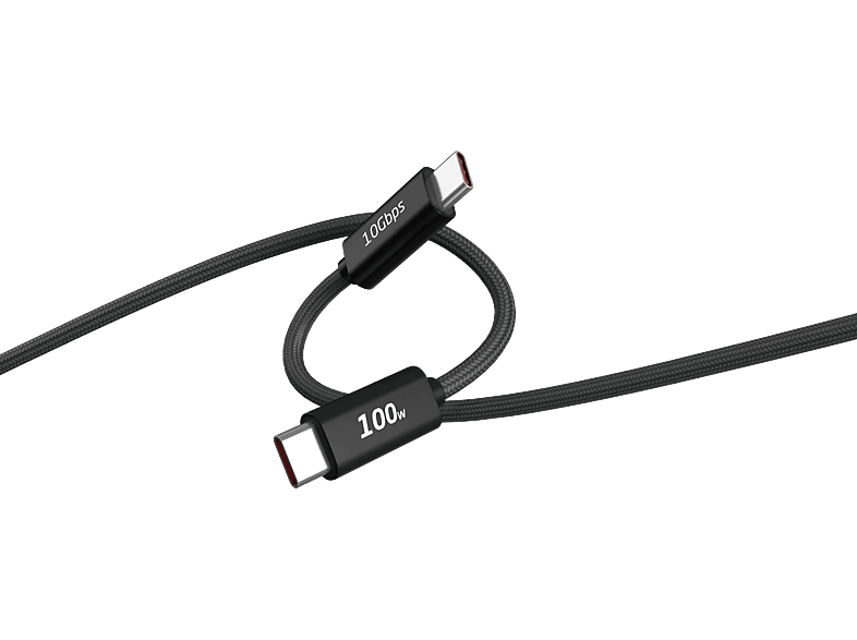 ISY IUC-5900 1.8 m Full-Featured USB-C Kabel, Schwarz