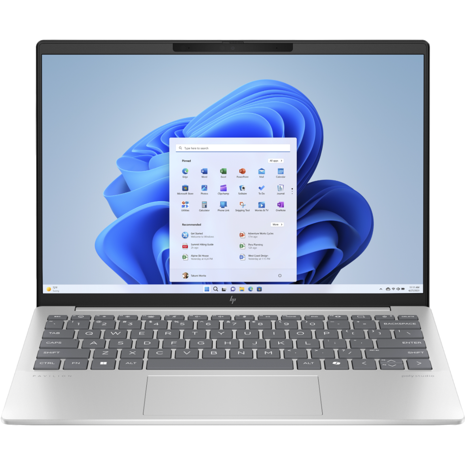 HP Pavilion Aero 13 おまけ付き HP Pavilion Aero 13-bg0010nd | 13.3 inch - AMD Ryzen 5 - 16 GB