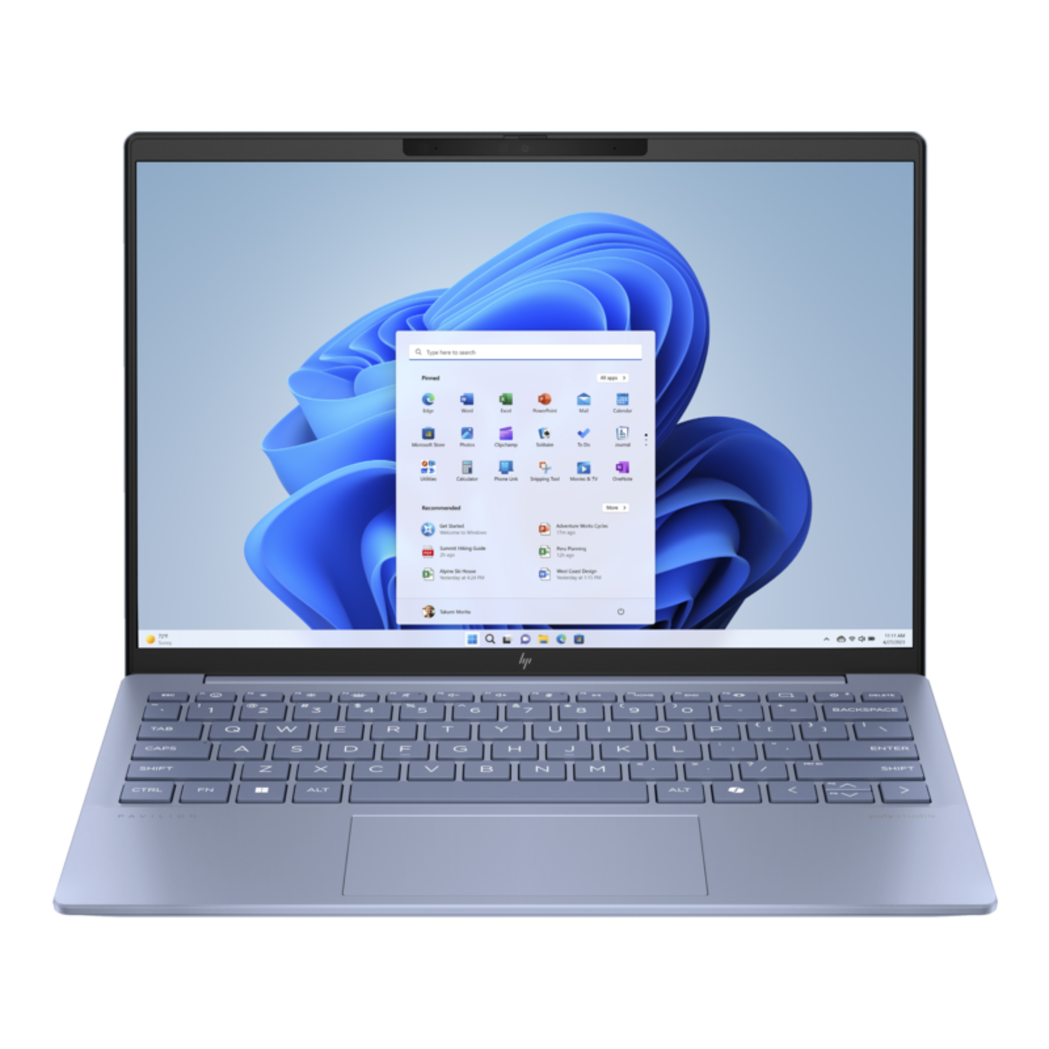 HP Pavilion Aero 13-bg0065nd | 13.3 inch - AMD Ryzen 7 - 16 GB - 1