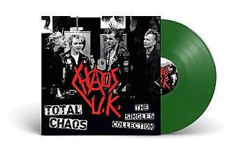 Chaos UK - Total Chaos - The Singles Collection (Green Vinyl) (Vinyl LP (nagylemez))