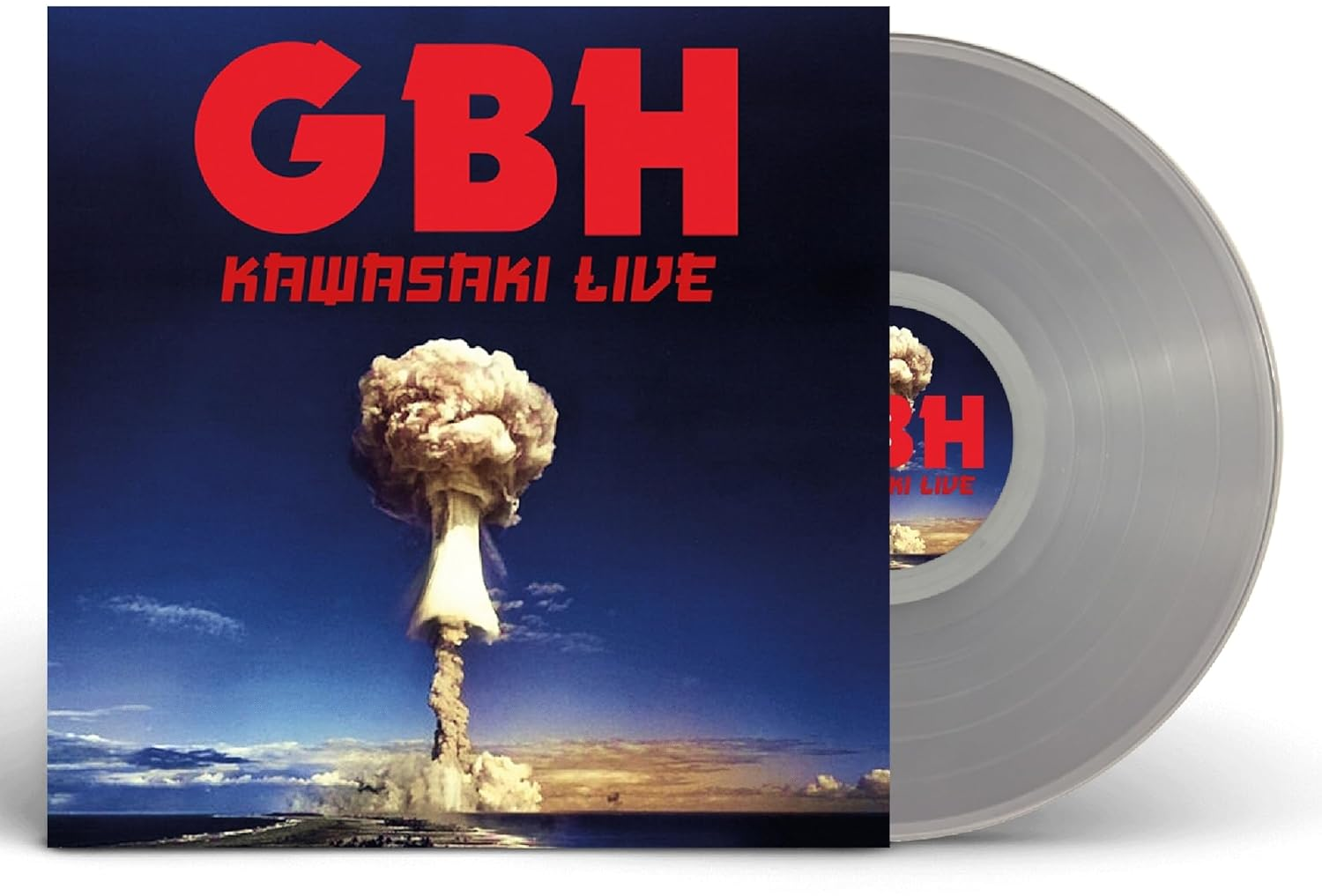 GBH - Kawasaki Live (Clear Vinyl) (Vinyl LP (nagylemez))