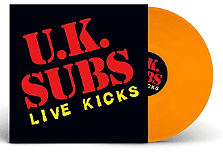 U.K. Subs - Live Kicks (Orange Vinyl) (Vinyl LP (nagylemez))