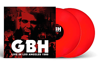 GBH - Live In Los Angeles 1988 (Red Vinyl) (Vinyl LP (nagylemez))