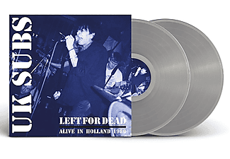 U.K. Subs - Left For Dead - Alive In Holland 1986 (Clear Vinyl) (Vinyl LP (nagylemez))