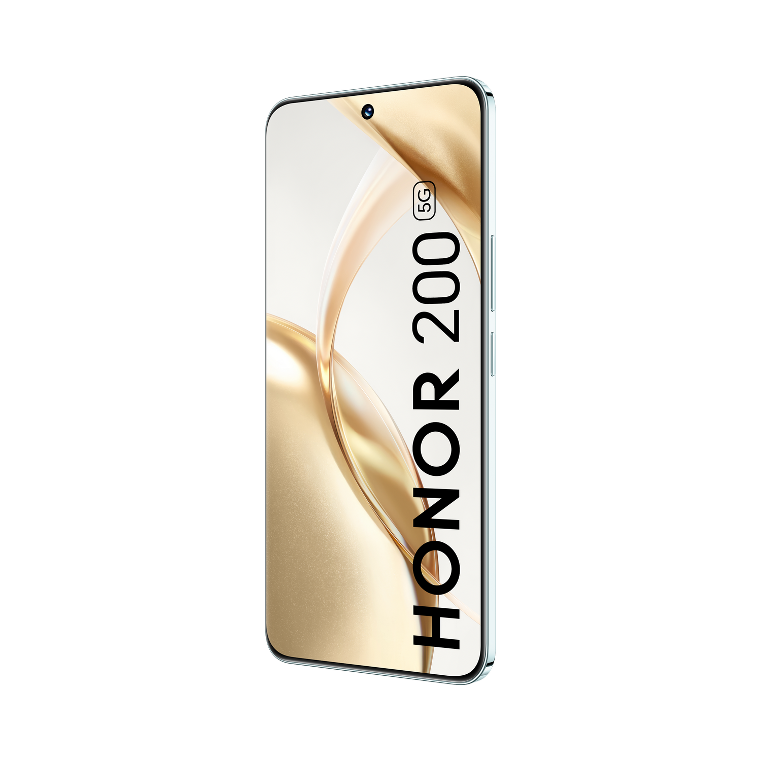 Un smartphone con funda protectora sobre fondo negro, vista en ángulo.