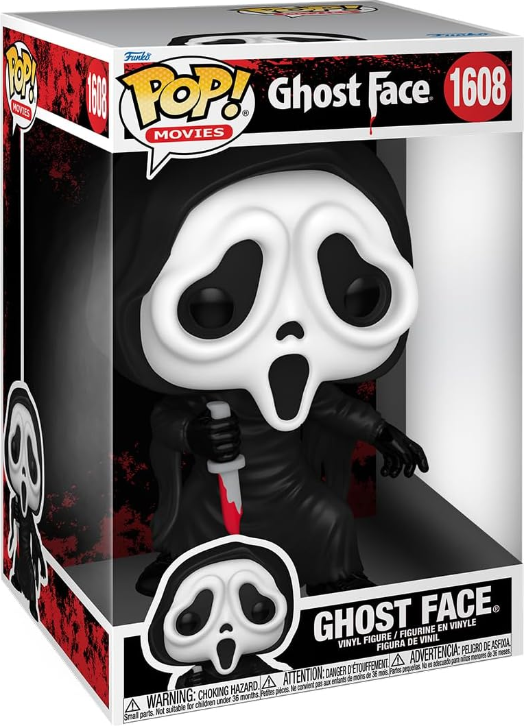 FUNKO POP! Movies: Scream - Ghost Face (POP! formato jumbo) (Scream) Personaggi da collezione