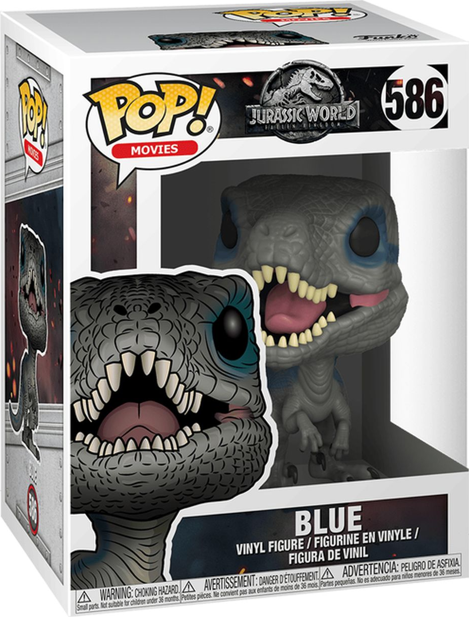 FUNKO POP! Movies: Jurassic World - Fallen Kingdom: Blue (Jurassic World - Fallen Kingdom) Sammelfigur