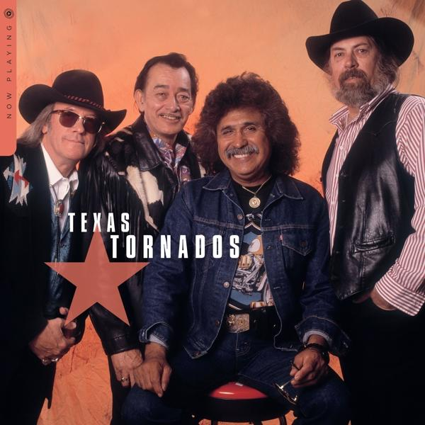 A Texas Tornados együttes albumának borítója. Négy férfi van a képen.