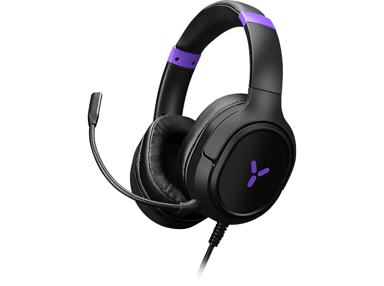 ISY IGH-1100, Over-ear Gaming Headset Schwarz