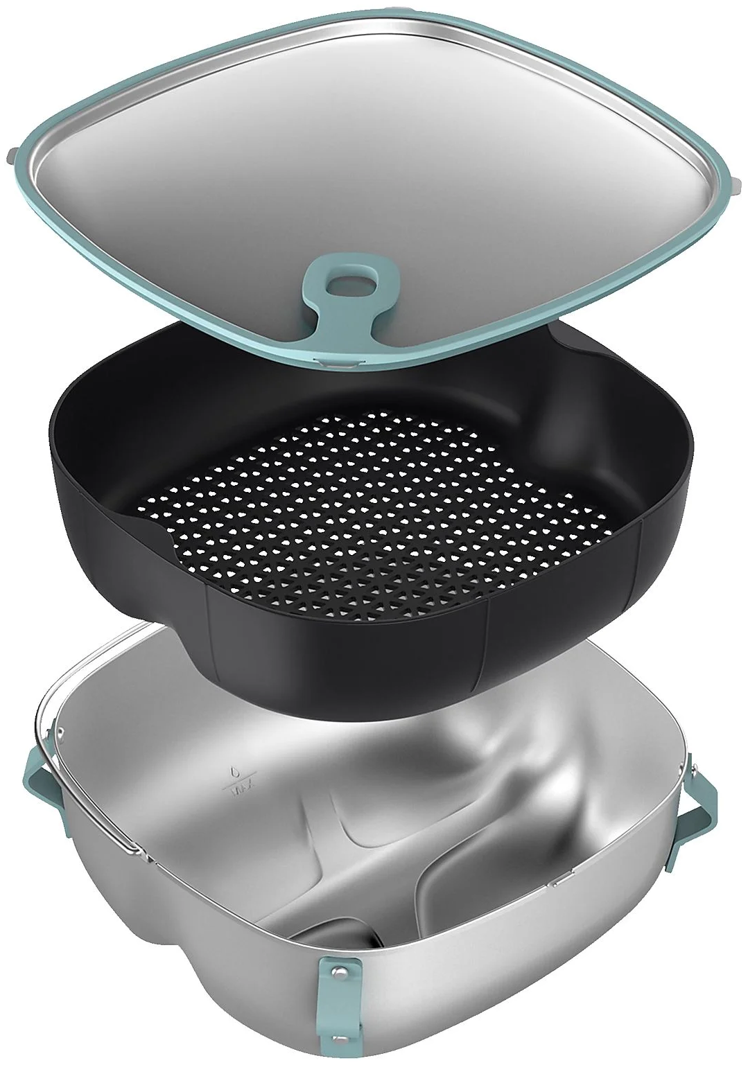 PHILIPS HD9960/00 2-az-1-ben Pároló és wok kiegészítő