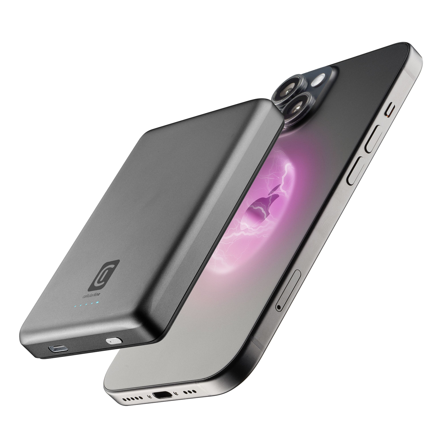 CELLULARLINE MAG LITE 100000 Draadloze powerbank Grijs