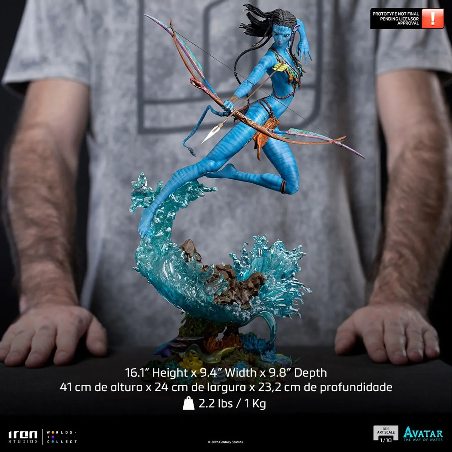 IRON STUDIO Avatar : The Way of Water - Neytiri (Avatar 2) statue