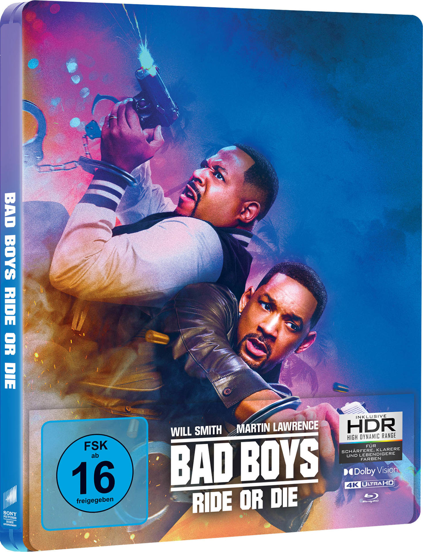 Filmcover von 'Bad Boys Ride or Die' mit Will Smith und Martin Lawrence.