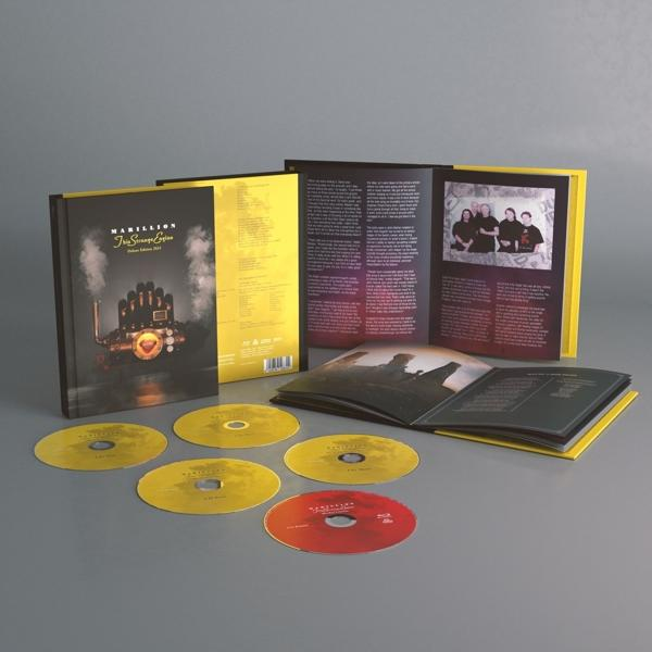 Marillion The Strange Engine Deluxe Edition Boxset. Enthält Discs, ein Buch und andere Begleitmaterialien.