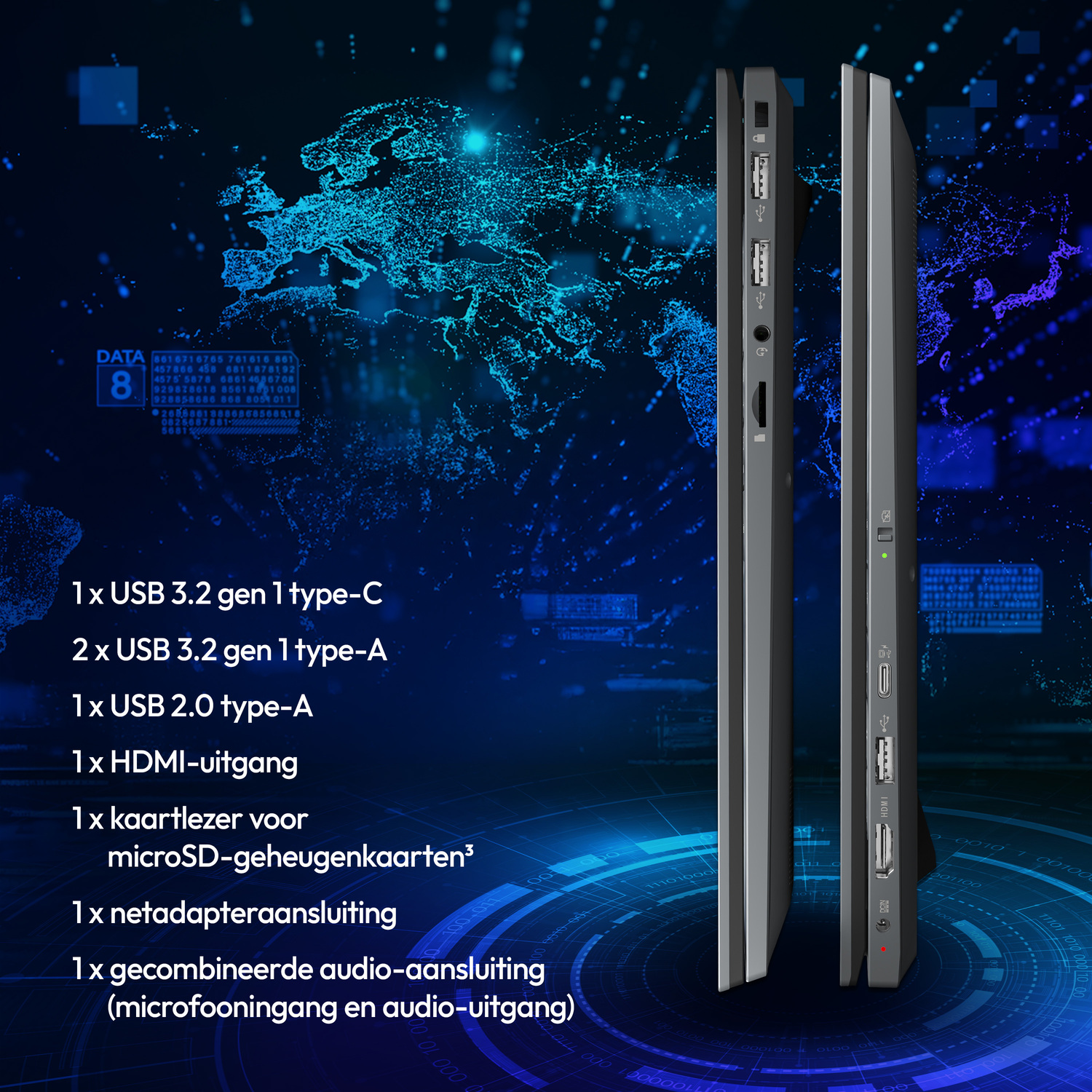 MEDION AKOYA E15443 MD62621 BE - 15.6 inch - Full HD - Intel Core Ultra 5 125H - 16 GB - 512 GB - Arc™ Onboard Graphics