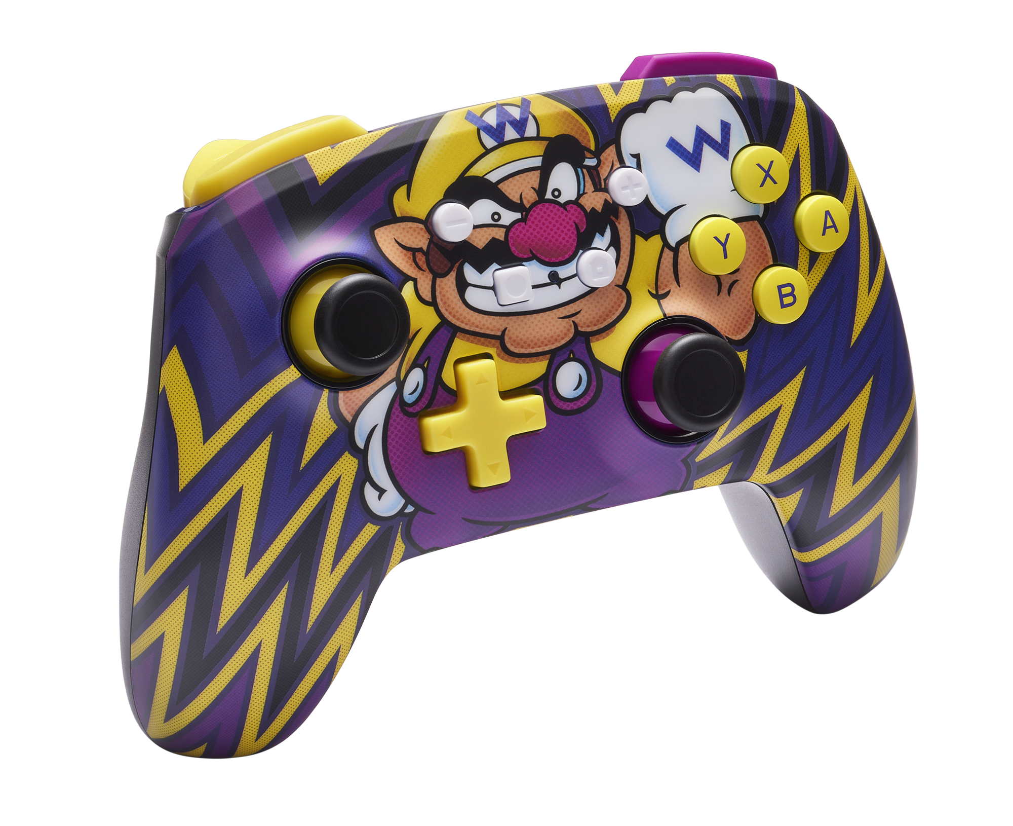 POWERA Wario Controller Mehrfarbig für Nintendo Switch, Nintendo Switch OLED, Nintendo Switch Lite