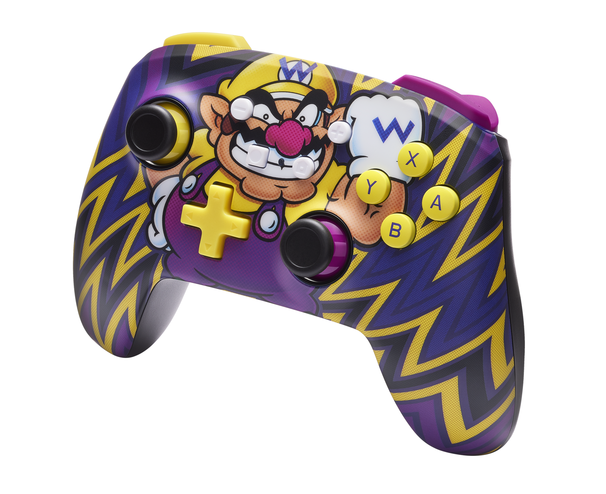 POWERA Wario Controller Mehrfarbig für Nintendo Switch, Nintendo Switch OLED, Nintendo Switch Lite